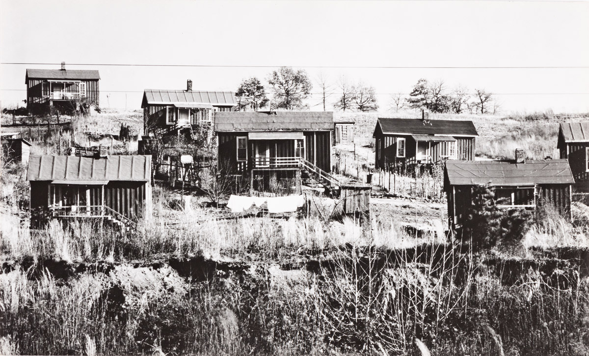 WALKER EVANS (1903-1975) Miners Houses, Birmingham, Alabama.